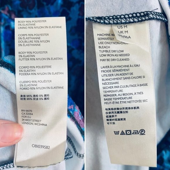 Free People Blue Floral Midi Dress - Picture 7 of 12